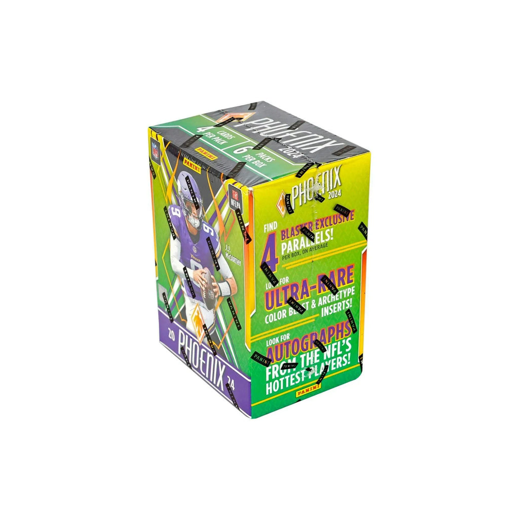 2024 Panini Phoenix Football Blaster Hobby 20 Box Case Teal Parallels (Ships Sealed Only) - D1