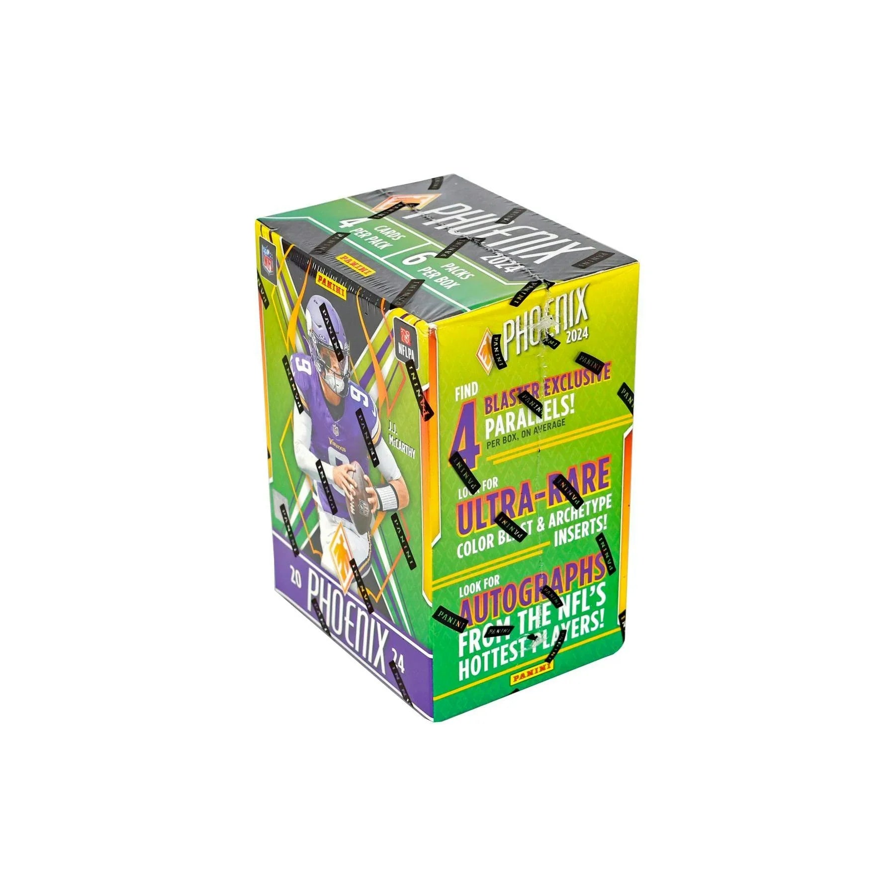 2024 Panini Phoenix Football Blaster Hobby 20 Box Case Teal Parallels (Ships Sealed Only) - D1