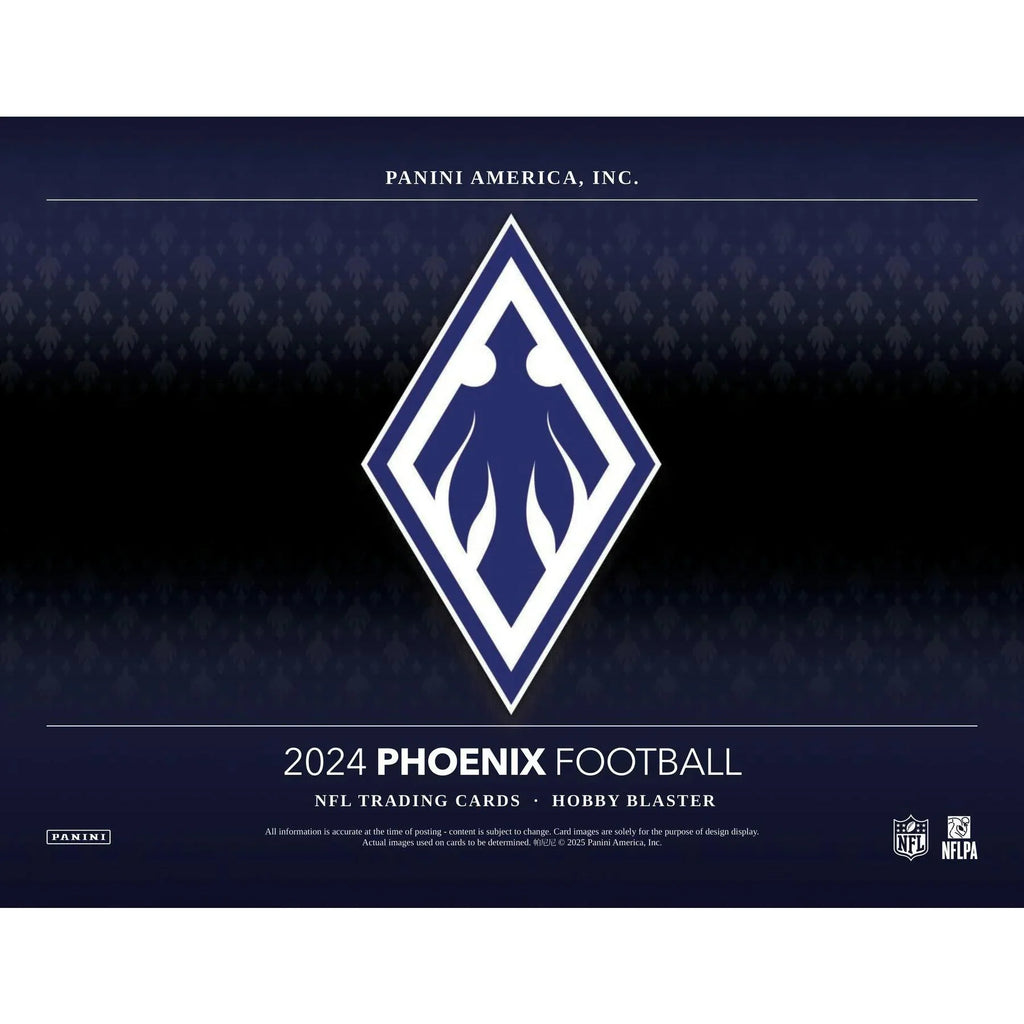 2024 Panini Phoenix Football Blaster Hobby 20 Box Case Teal Parallels (Ships Sealed Only) - D1
