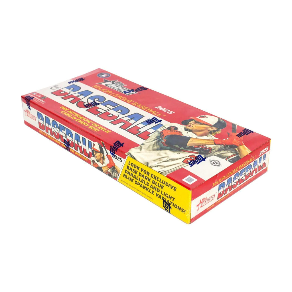 2025 Topps Heritage Baseball Hobby Box (Ships Sealed Only)