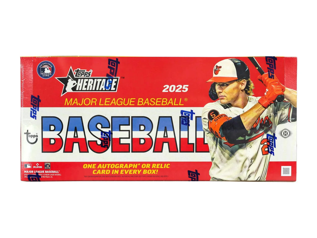 2025 Topps Heritage Baseball Hobby Box (Ships Sealed Only)