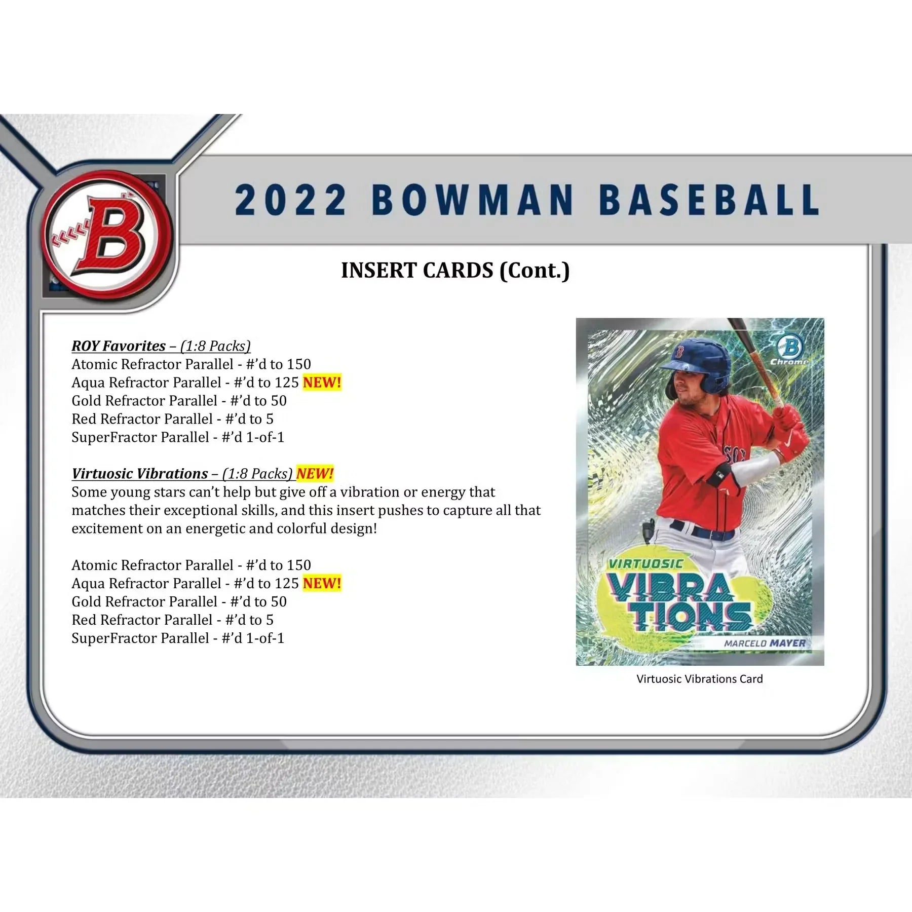 2022 Bowman Baseball Hobby Jumbo 8-Box Case | Prospect & Autograph (Ships Sealed Only)