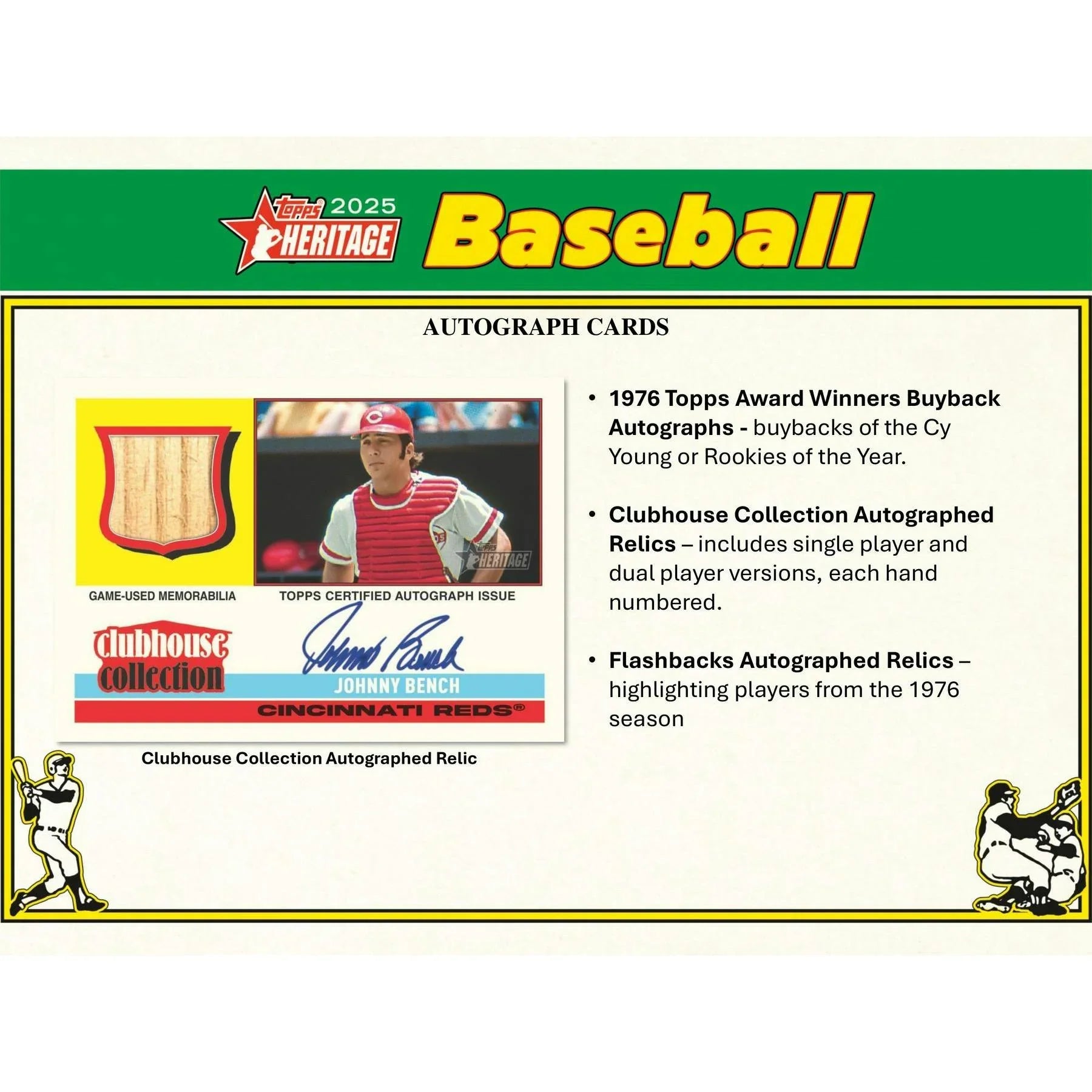 2025 Topps Heritage Baseball Mega Box (Ships Sealed Only)