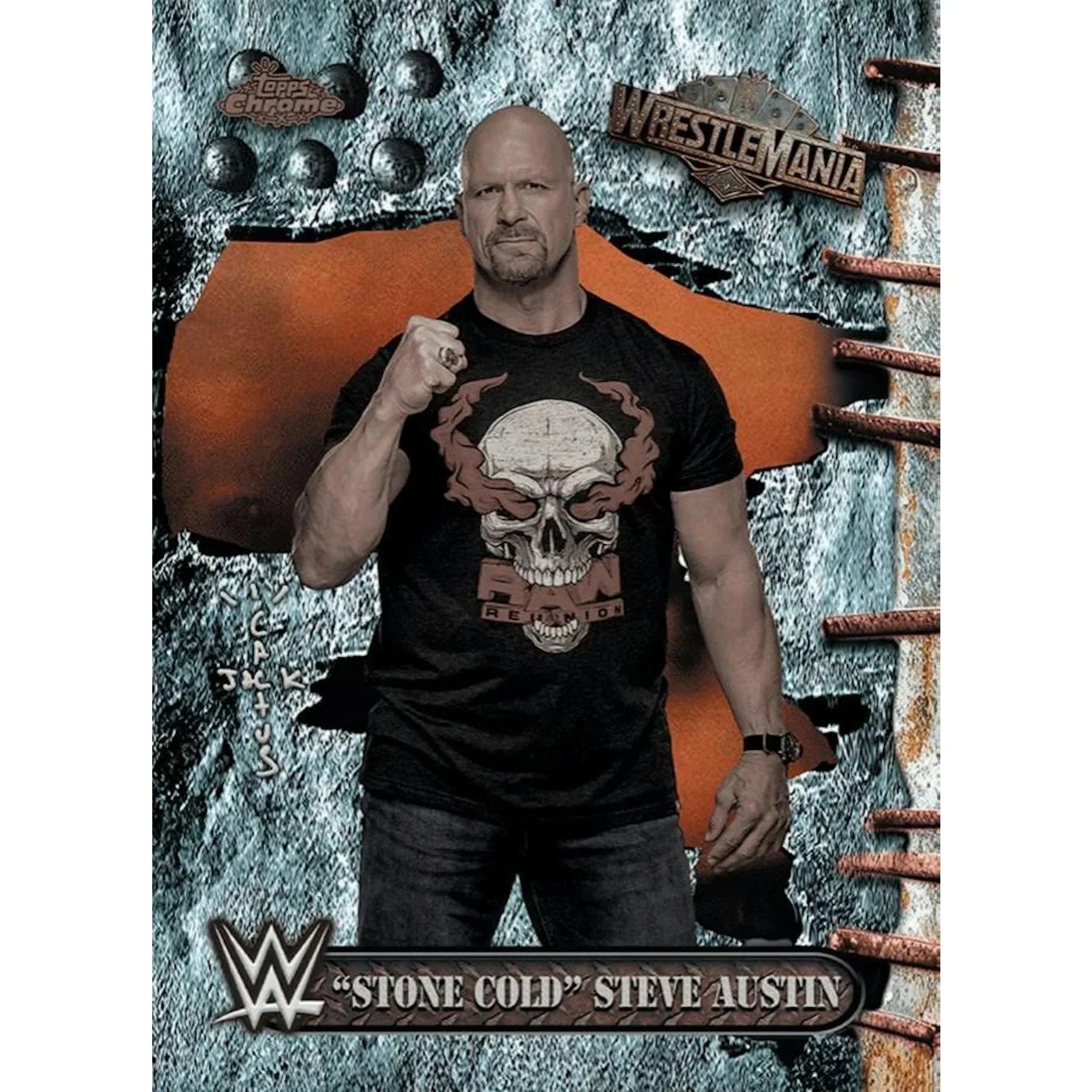 2025 Topps Chrome WWE Cactus Jack Hobby Box WrestleMania Exclusive (Ships Sealed Only)