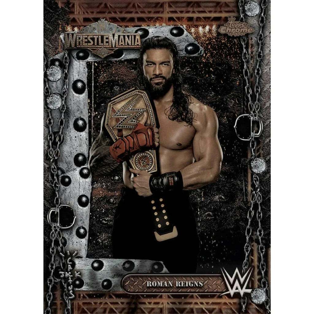 2025 Topps Chrome WWE Cactus Jack Hobby Box WrestleMania Exclusive (Ships Sealed Only)