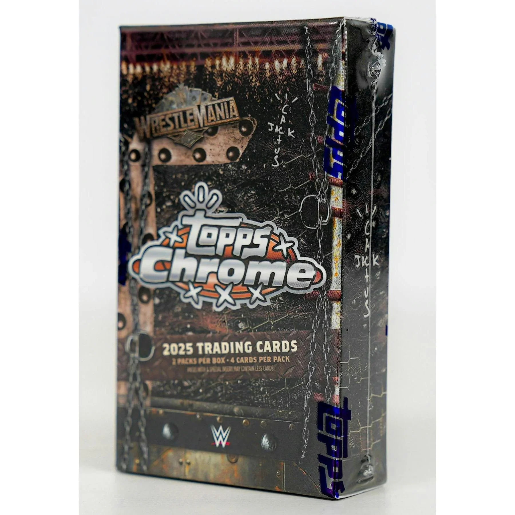 2025 Topps Chrome WWE Cactus Jack Hobby Box WrestleMania Exclusive (Ships Sealed Only)