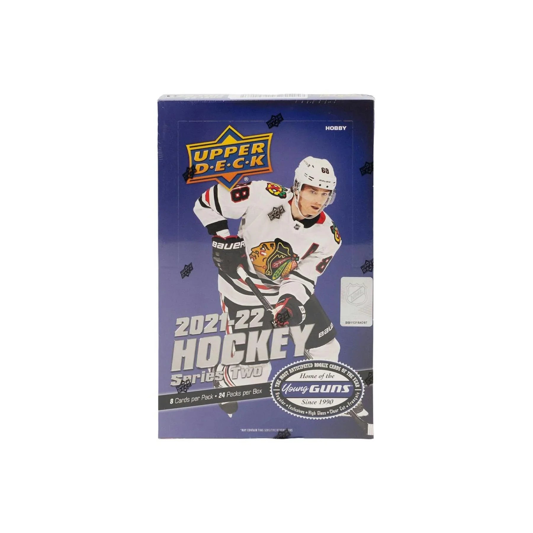 2021 22 Upper Deck Series 2 Hockey Hobby 12 Box Case (Ships Sealed Only) - D2