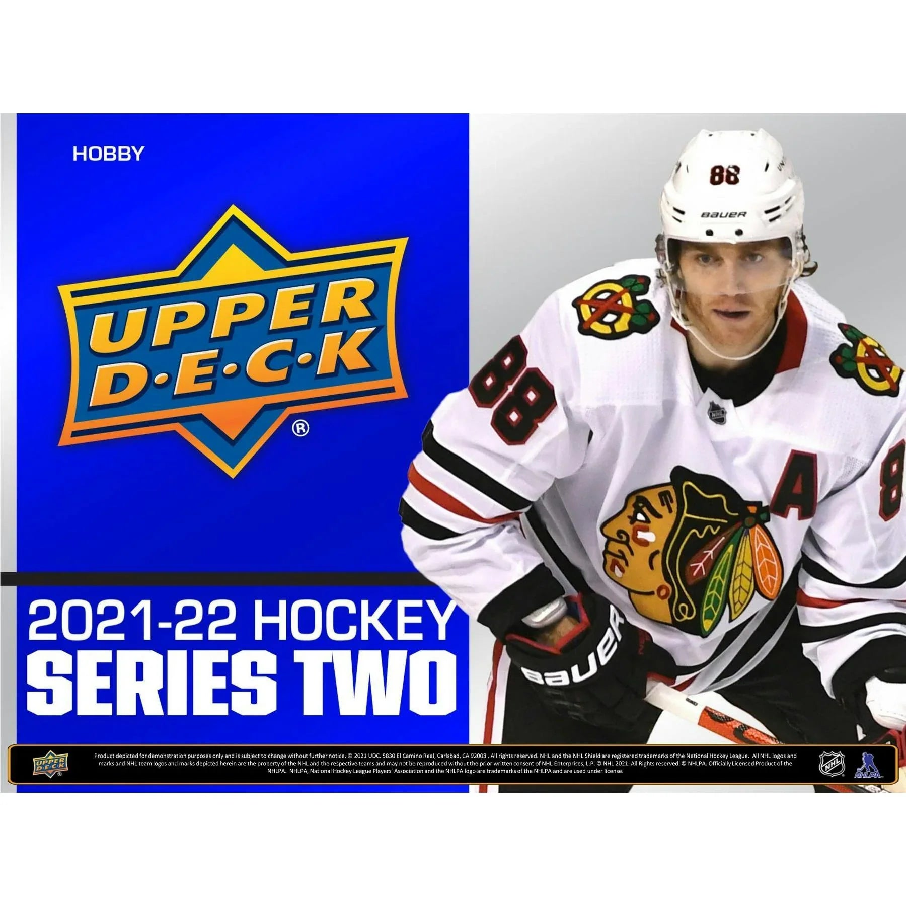 2021 22 Upper Deck Series 2 Hockey Hobby 12 Box Case (Ships Sealed Only) - D2