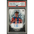 Lamine Yamal Signed 2023-24 Topps Chrome UEFA Rookie Card | PSA 10