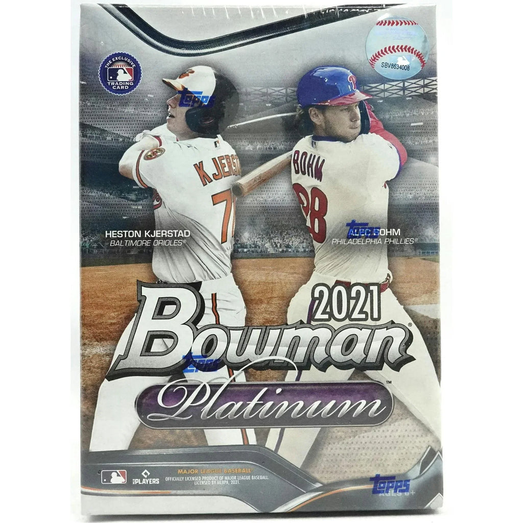 2021 Bowman Platinum Baseball 8 Pack Blaster Box (Ships Sealed Only)