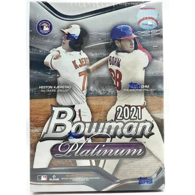 2021 Bowman Platinum Baseball 8 Pack Blaster Box (Ships Sealed Only)