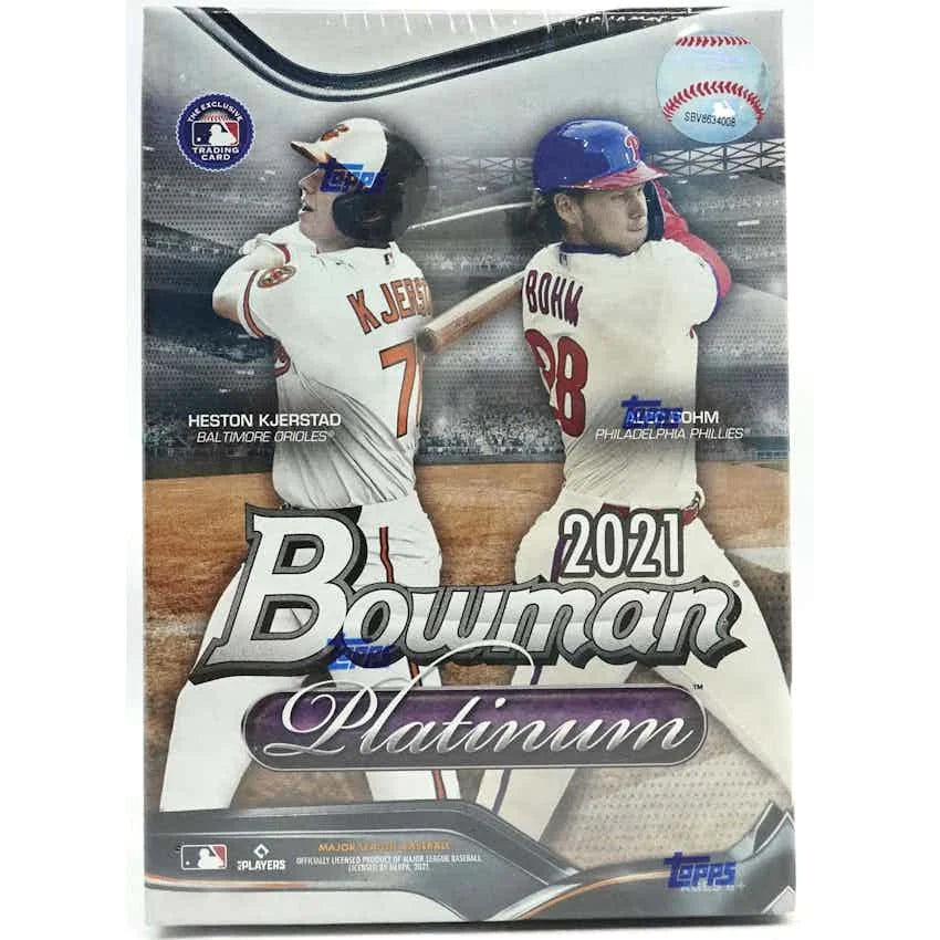 2021 Bowman Platinum Baseball 8 Pack Blaster Box (Ships Sealed Only)