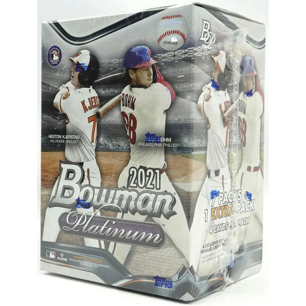 2021 Bowman Platinum Baseball 8 Pack Blaster Box (Ships Sealed Only)
