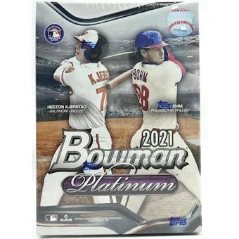 2021 Bowman Platinum Baseball 8 Pack Blaster Box (Ships Sealed Only)