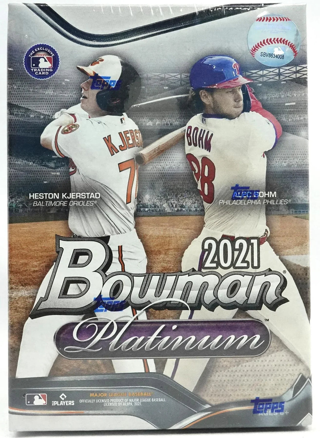 2021 Bowman Platinum Baseball 8 Pack Blaster Box (Ships Sealed Only)