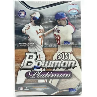 2021 Bowman Platinum Baseball 8 Pack Blaster Box (Ships Sealed Only)