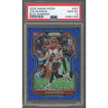 Joe Burrow 2020 Panini Prizm Blue Shimmer Rookie Card | PSA 10