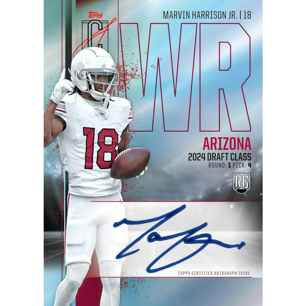 2024 Topps Signature Class Football Mega 20 Box Case (Ships Sealed Only)
