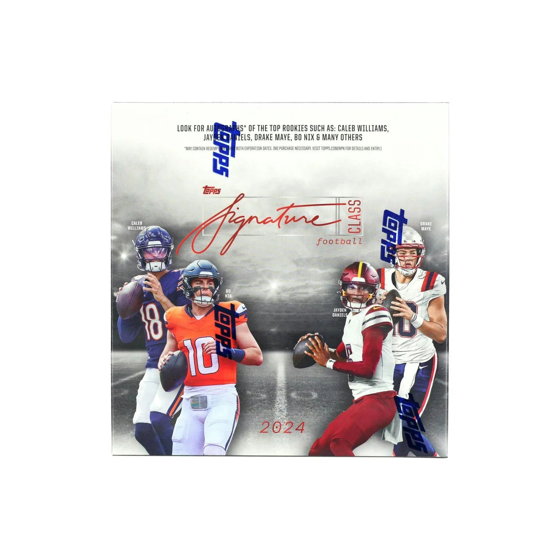 2024 Topps Signature Class Football Mega Box (Ships Sealed Only)