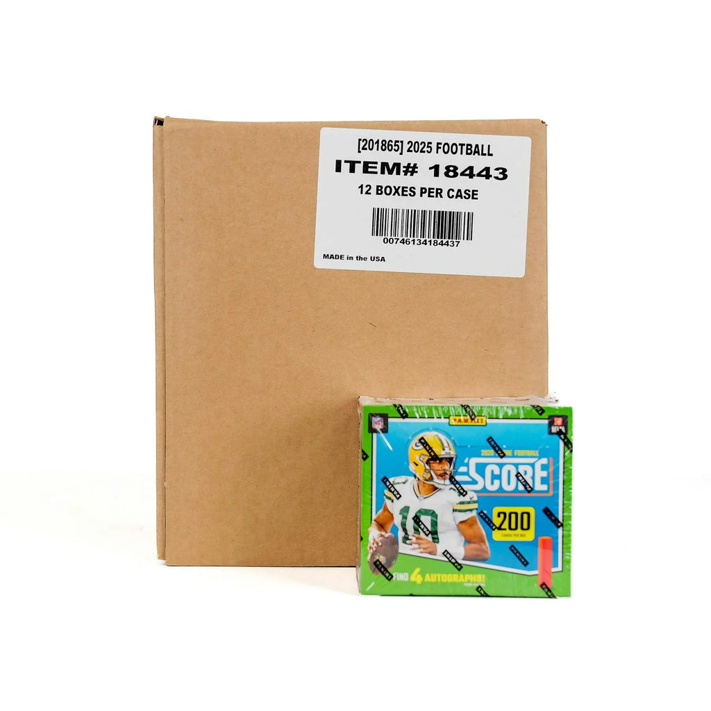 2025 Panini Score Football Hobby 12 Box Case (Ships Sealed Only) - D2