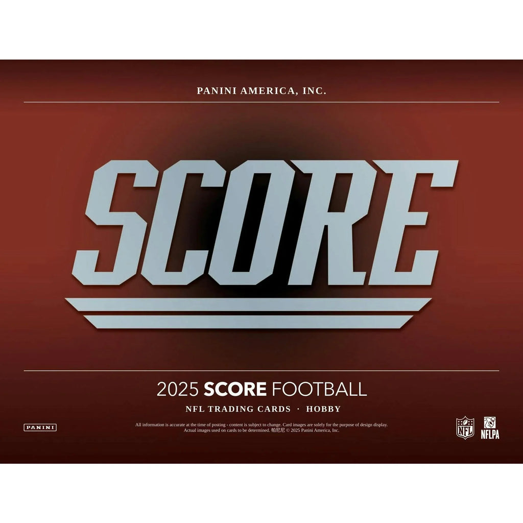 2025 Panini Score Football Hobby 12 Box Case (Ships Sealed Only) - D2