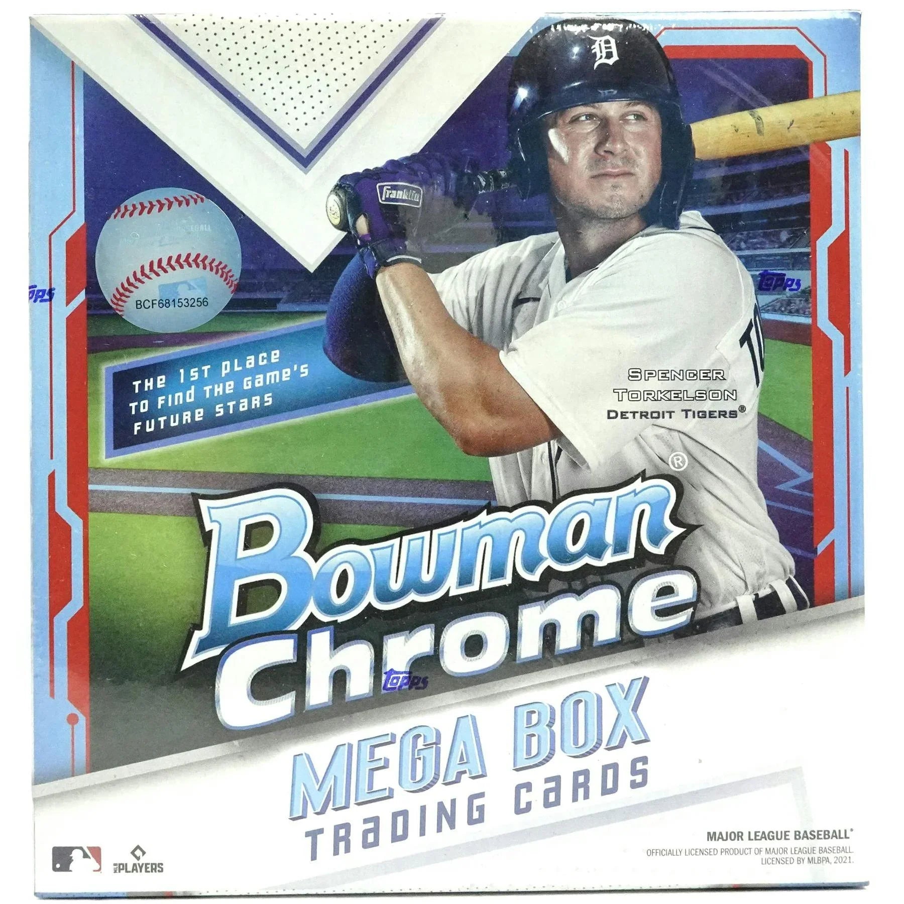 2021 Bowman Chrome Baseball Mega Box (Ships Sealed Only) - D