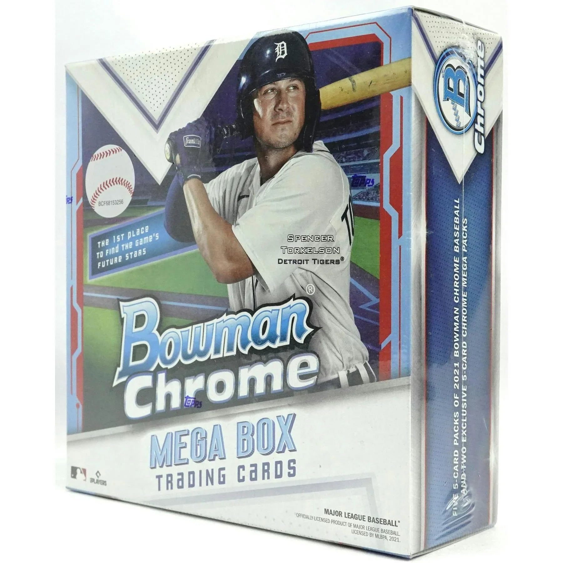 2021 Bowman Chrome Baseball Mega Box (Ships Sealed Only) - D