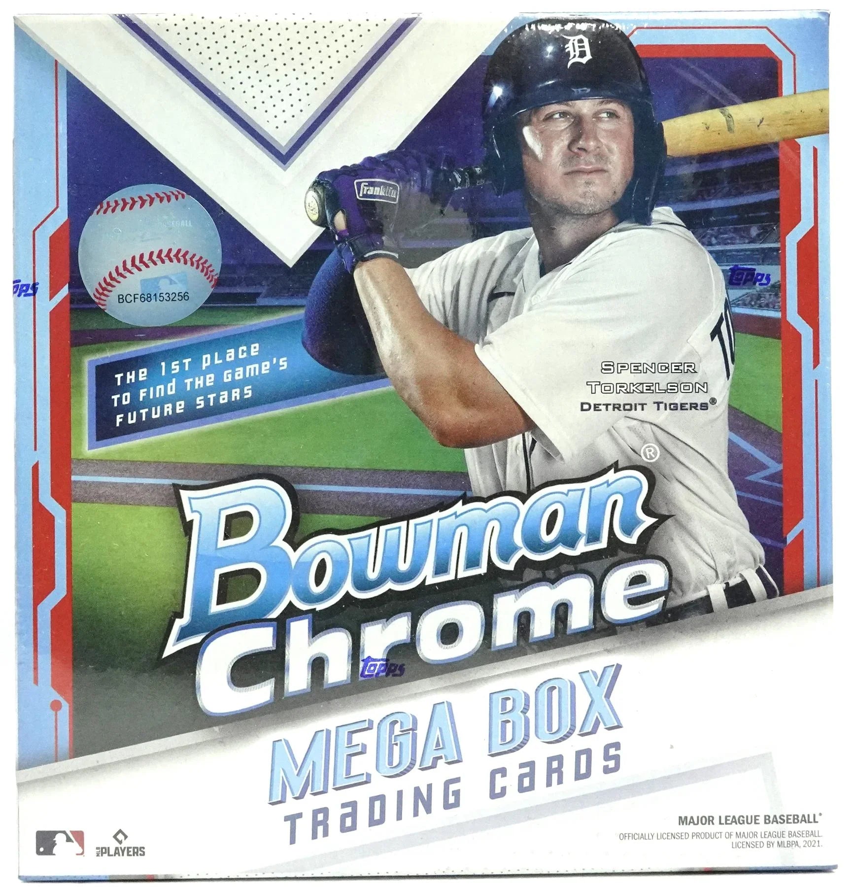 2021 Bowman Chrome Baseball Mega Box (Ships Sealed Only) - D