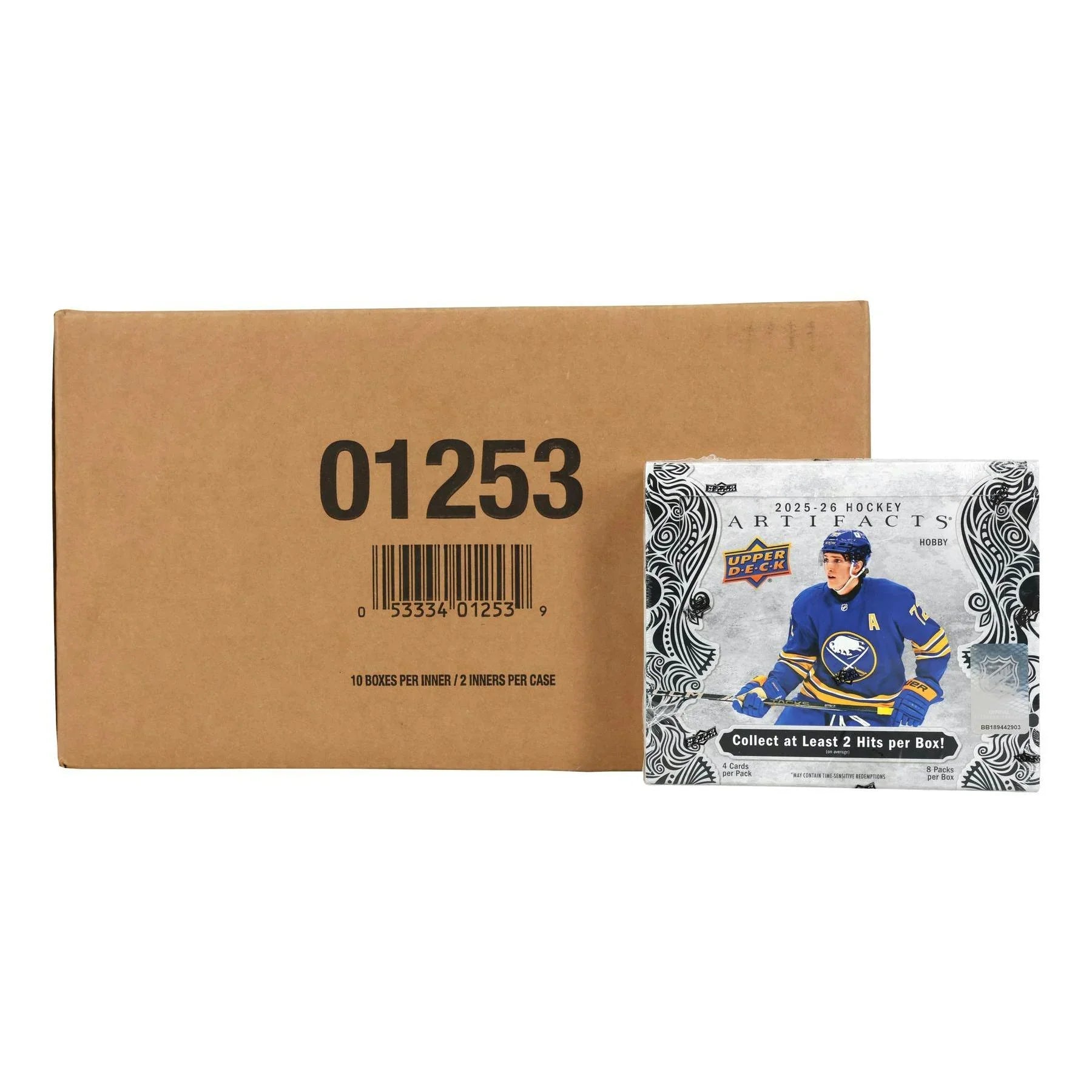2025 26 Upper Deck Artifacts Hockey Hobby 20 Box Case (Ships Sealed Only) - D2