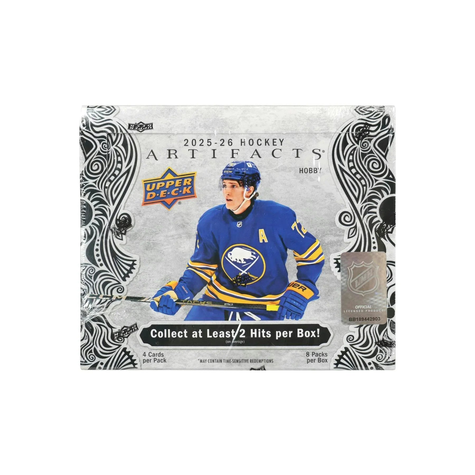 2025 26 Upper Deck Artifacts Hockey Hobby 20 Box Case (Ships Sealed Only) - D2