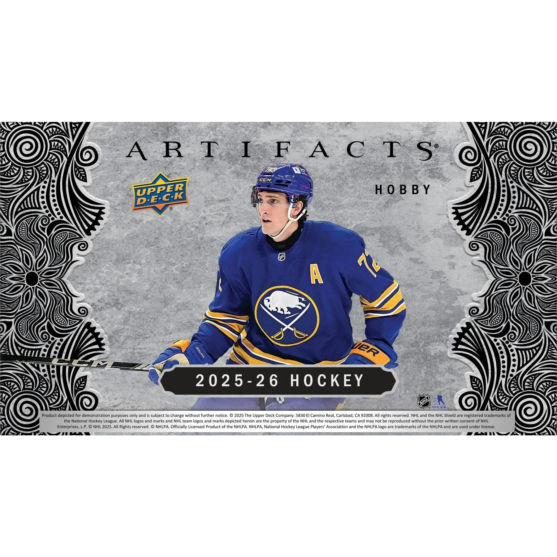 2025 26 Upper Deck Artifacts Hockey Hobby 20 Box Case (Ships Sealed Only) - D2