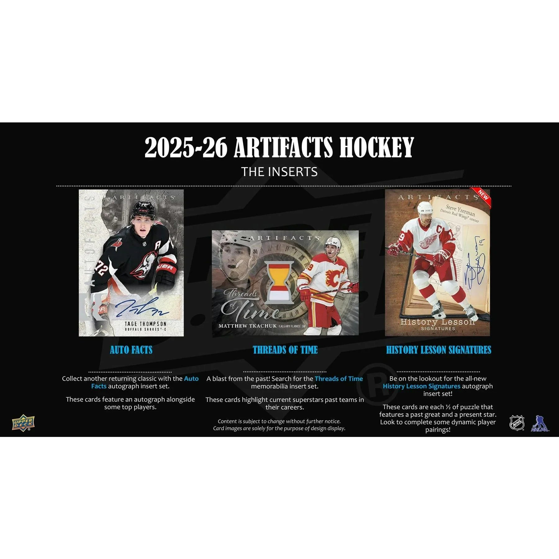 2025 26 Upper Deck Artifacts Hockey Hobby 20 Box Case (Ships Sealed Only) - D2