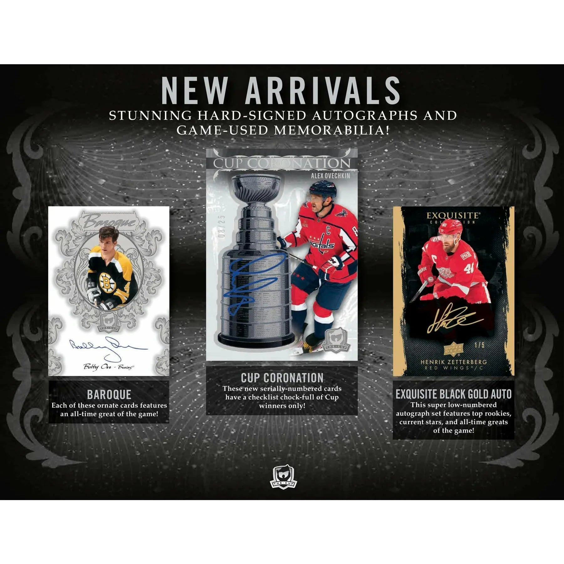 2023 24 Upper Deck The Cup Hockey Hobby Box (Ships Sealed Only) - D1