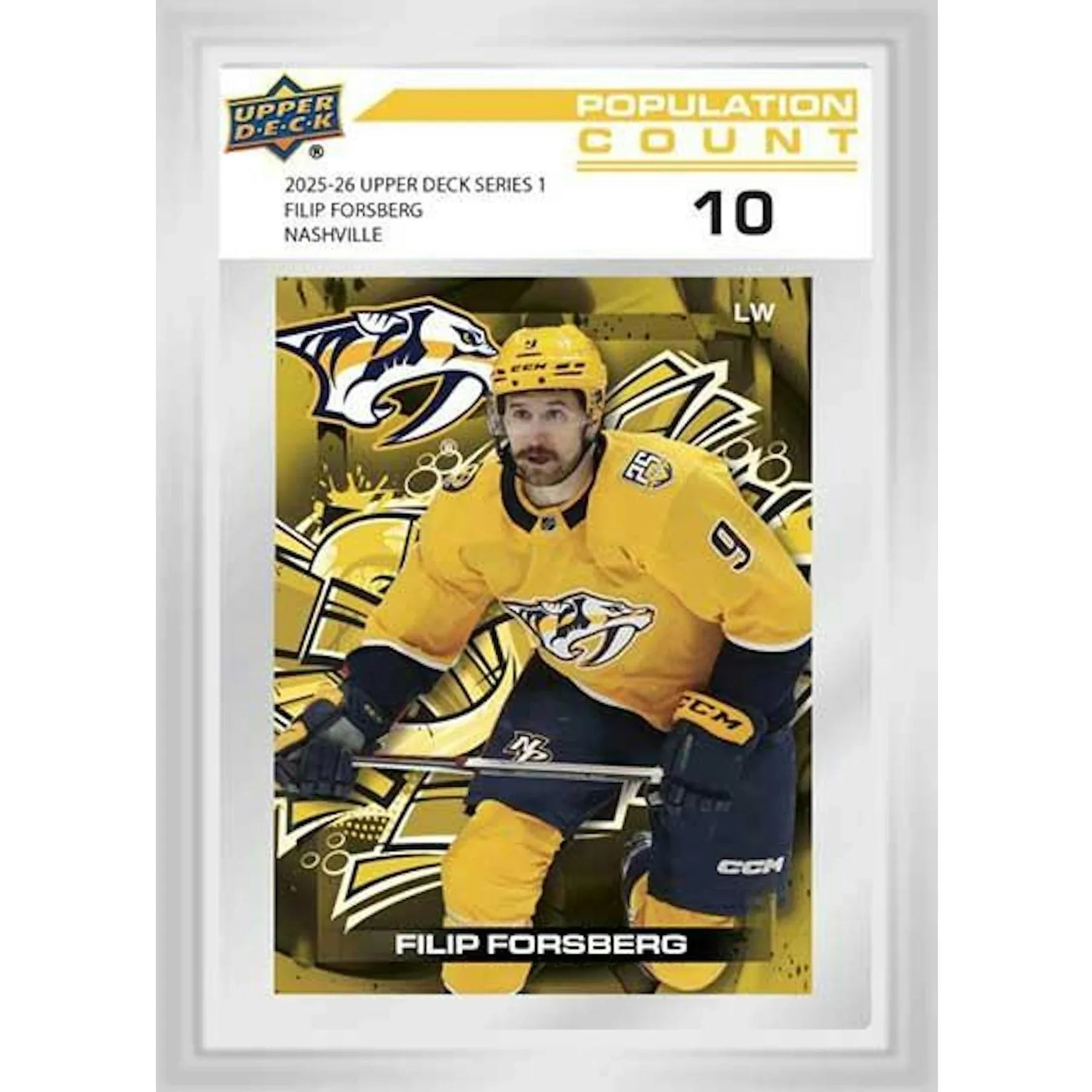 2025 26 Upper Deck Series 1 Hockey Hobby 12 Box Case (Ships Sealed Only) - D2