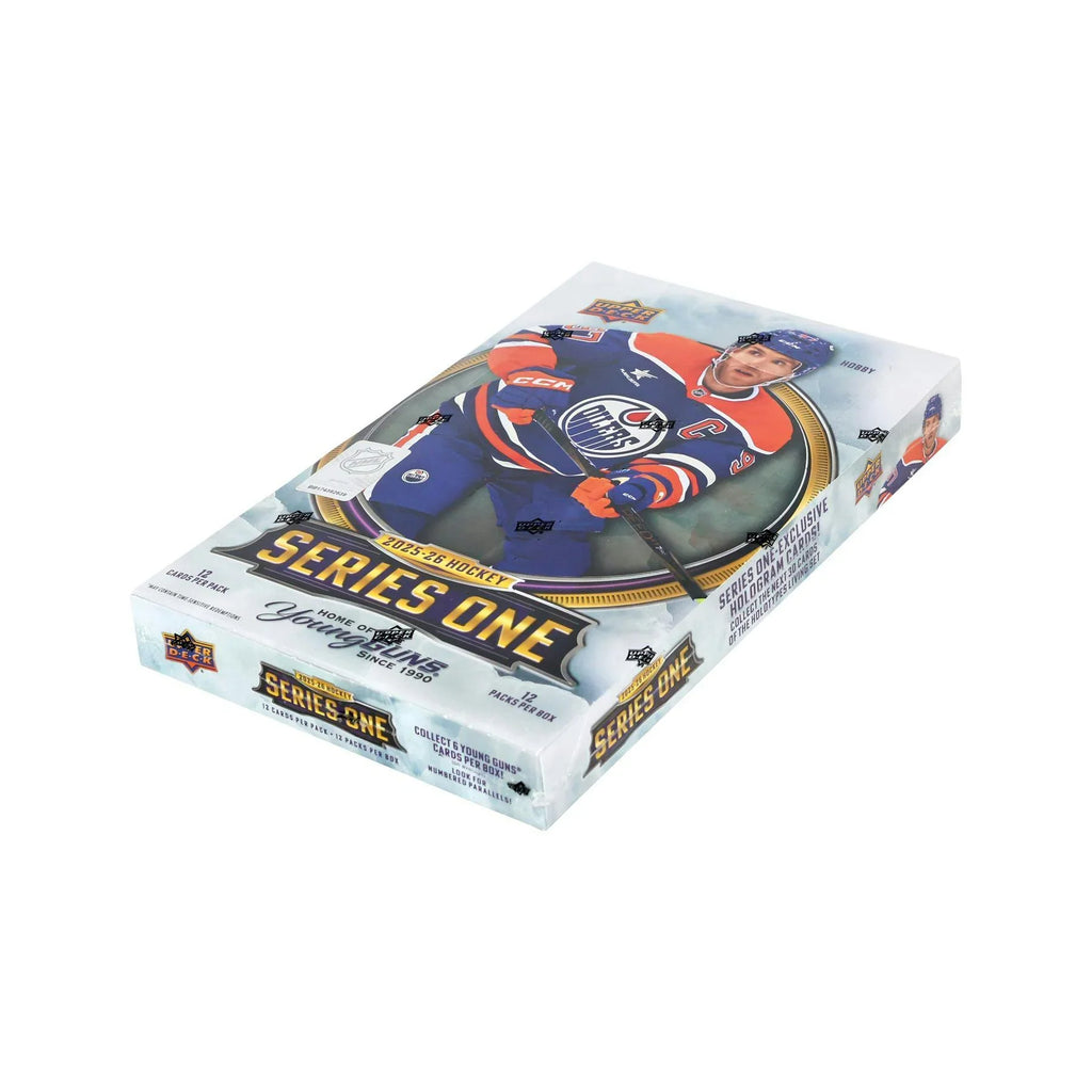 2025 26 Upper Deck Series 1 Hockey Hobby 12 Box Case (Ships Sealed Only) - D2