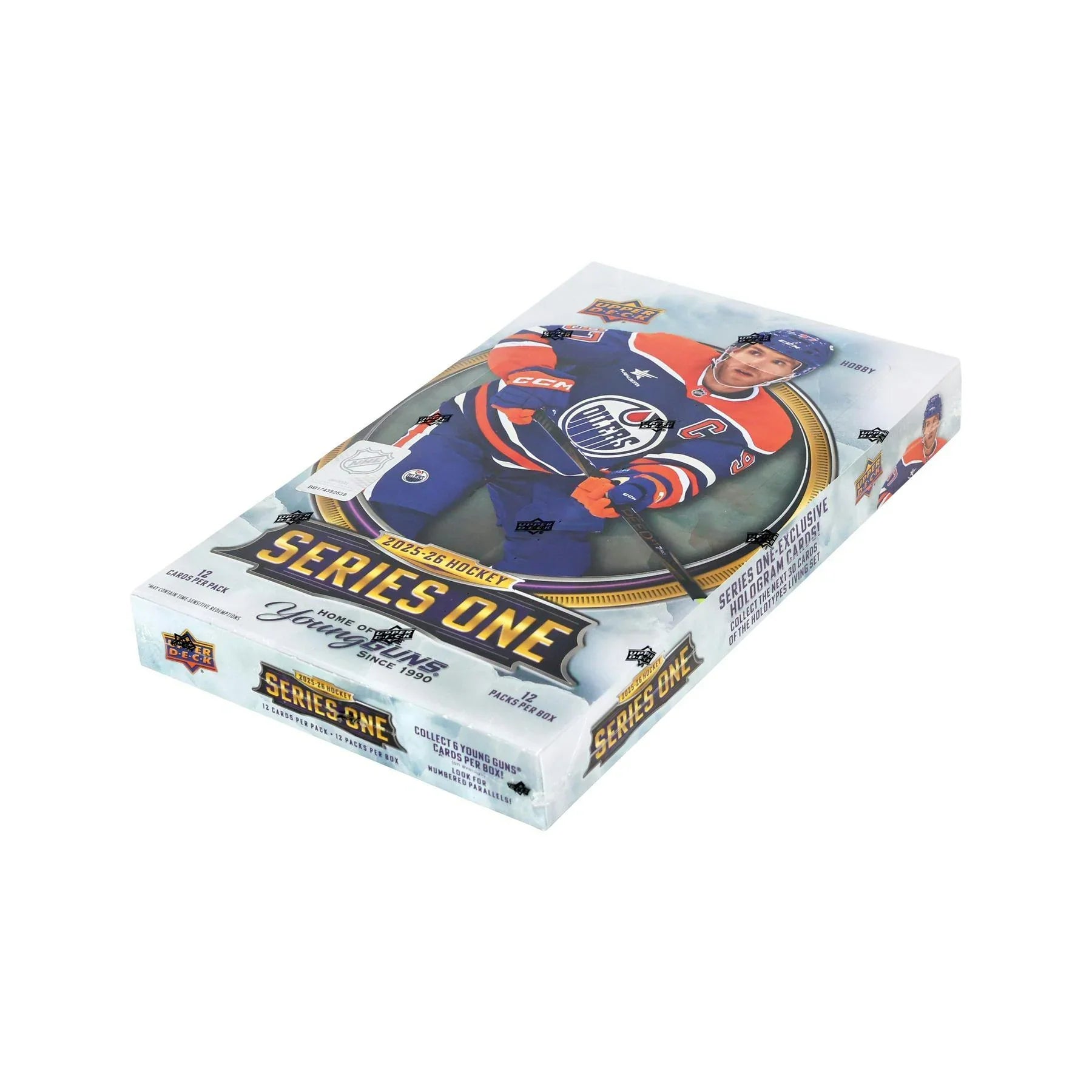 2025 26 Upper Deck Series 1 Hockey Hobby 12 Box Case (Ships Sealed Only) - D2