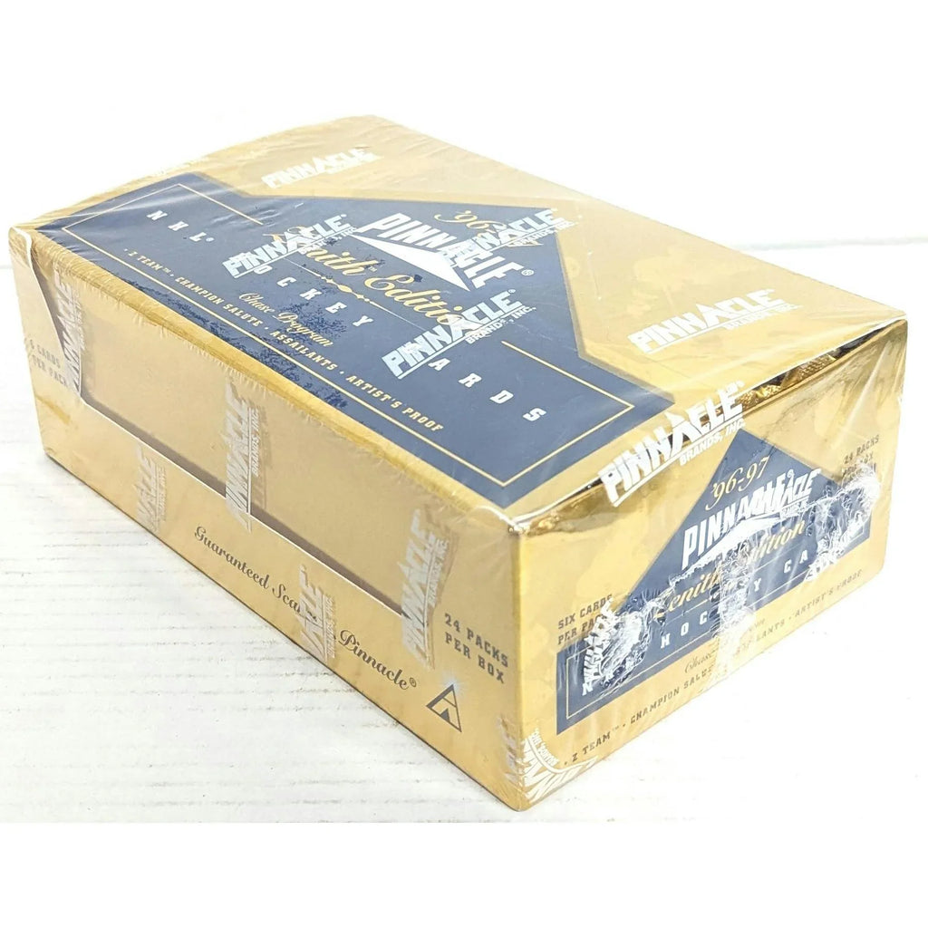 1996 97 Pinnacle Zenith Hockey Hobby Box (Ships Sealed Only)
