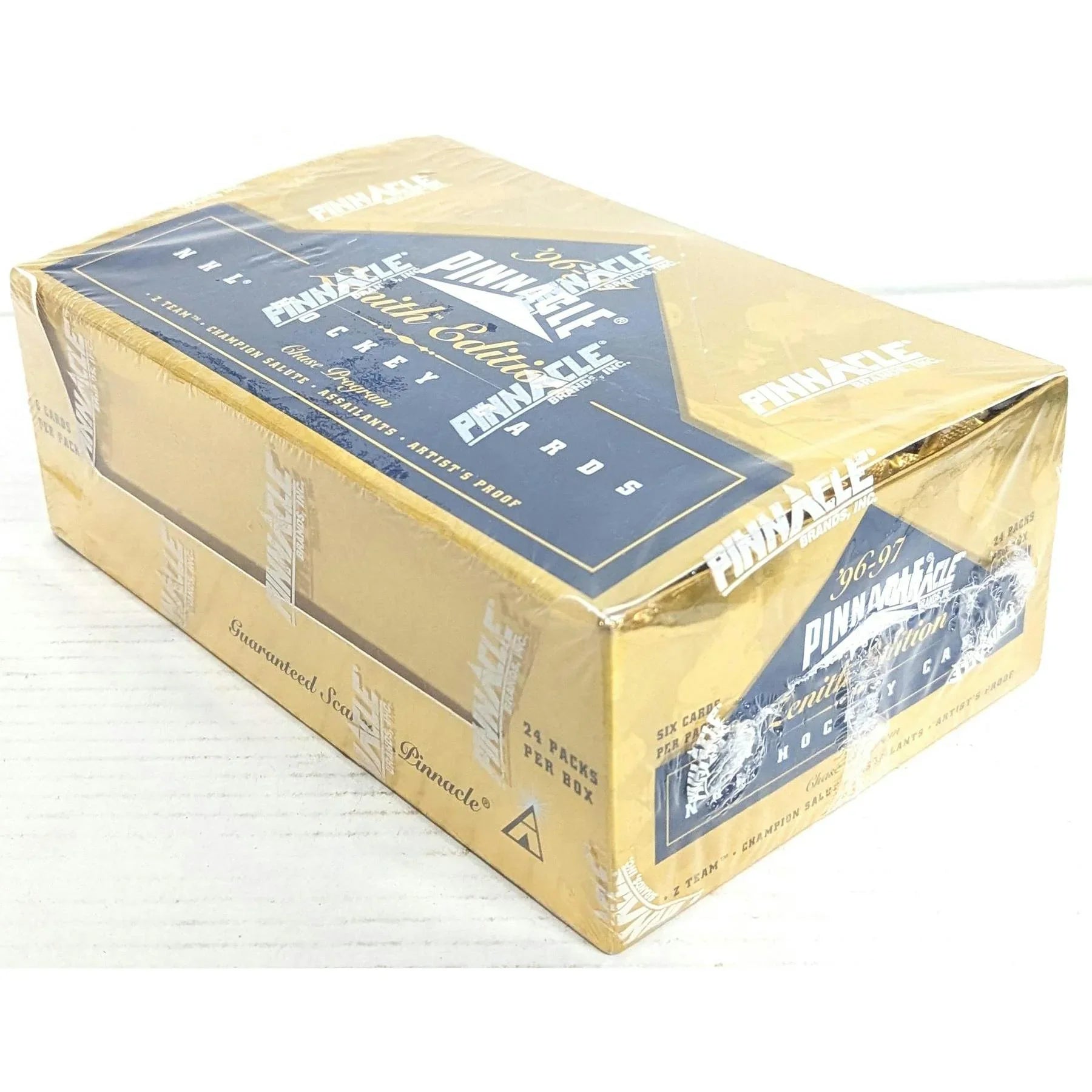 1996 97 Pinnacle Zenith Hockey Hobby Box (Ships Sealed Only)
