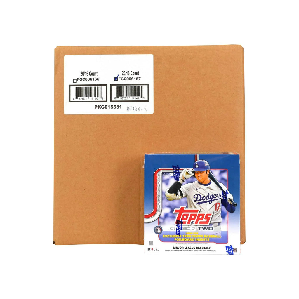 2025 Topps Series 2 Baseball Mega 20 Box Case (Ships Sealed Only)