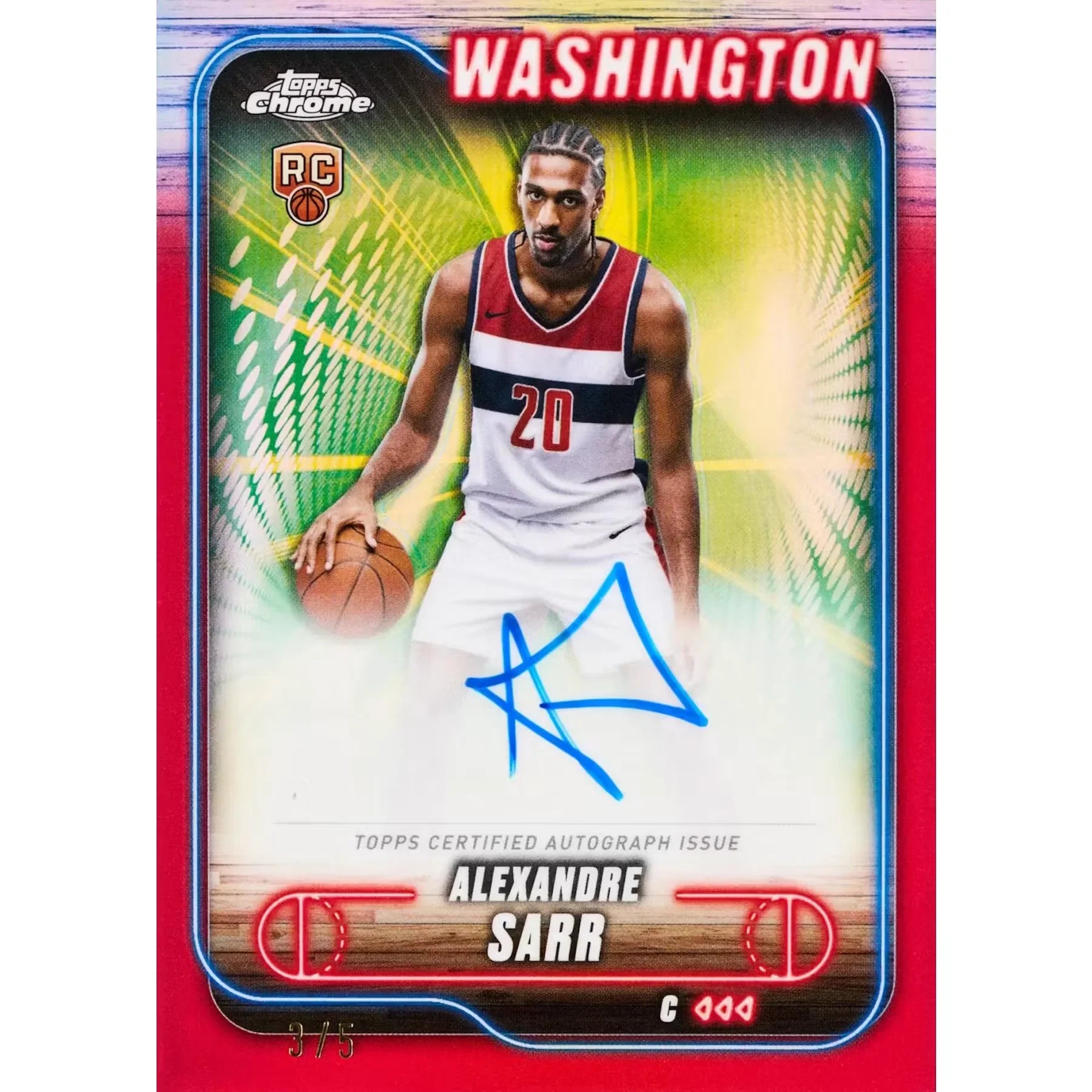 2024-25 Topps Chrome Basketball Hobby Box (Ships Sealed Only) - D