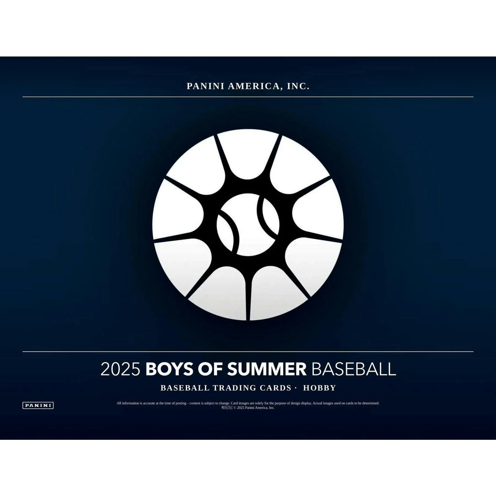 2025 Panini Boys of Summer Baseball Hobby Box (Ships Sealed Only) - D