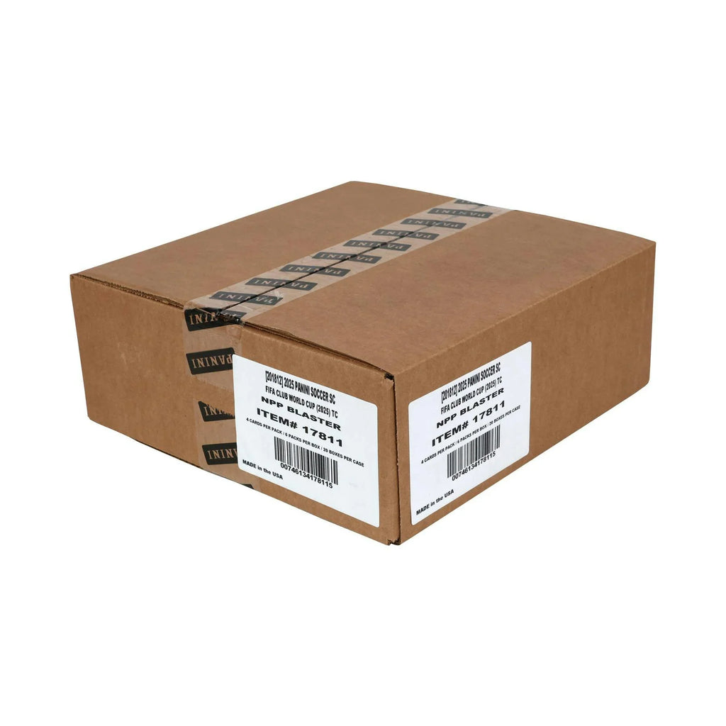 2025 Panini Prizm FIFA Club World Cup Soccer Blaster 20 Box Case (Ships Sealed Only)