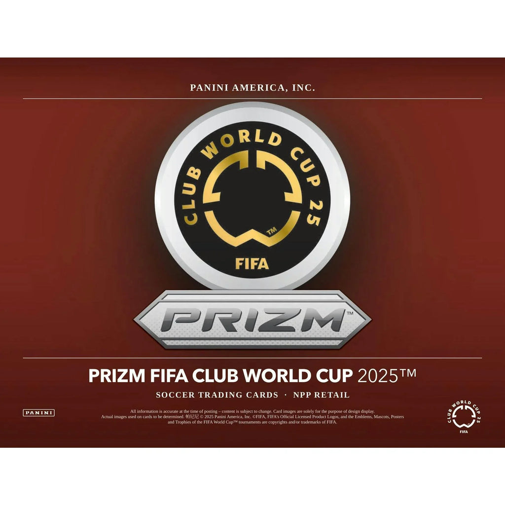 2025 Panini Prizm FIFA Club World Cup Soccer Blaster 20 Box Case (Ships Sealed Only)