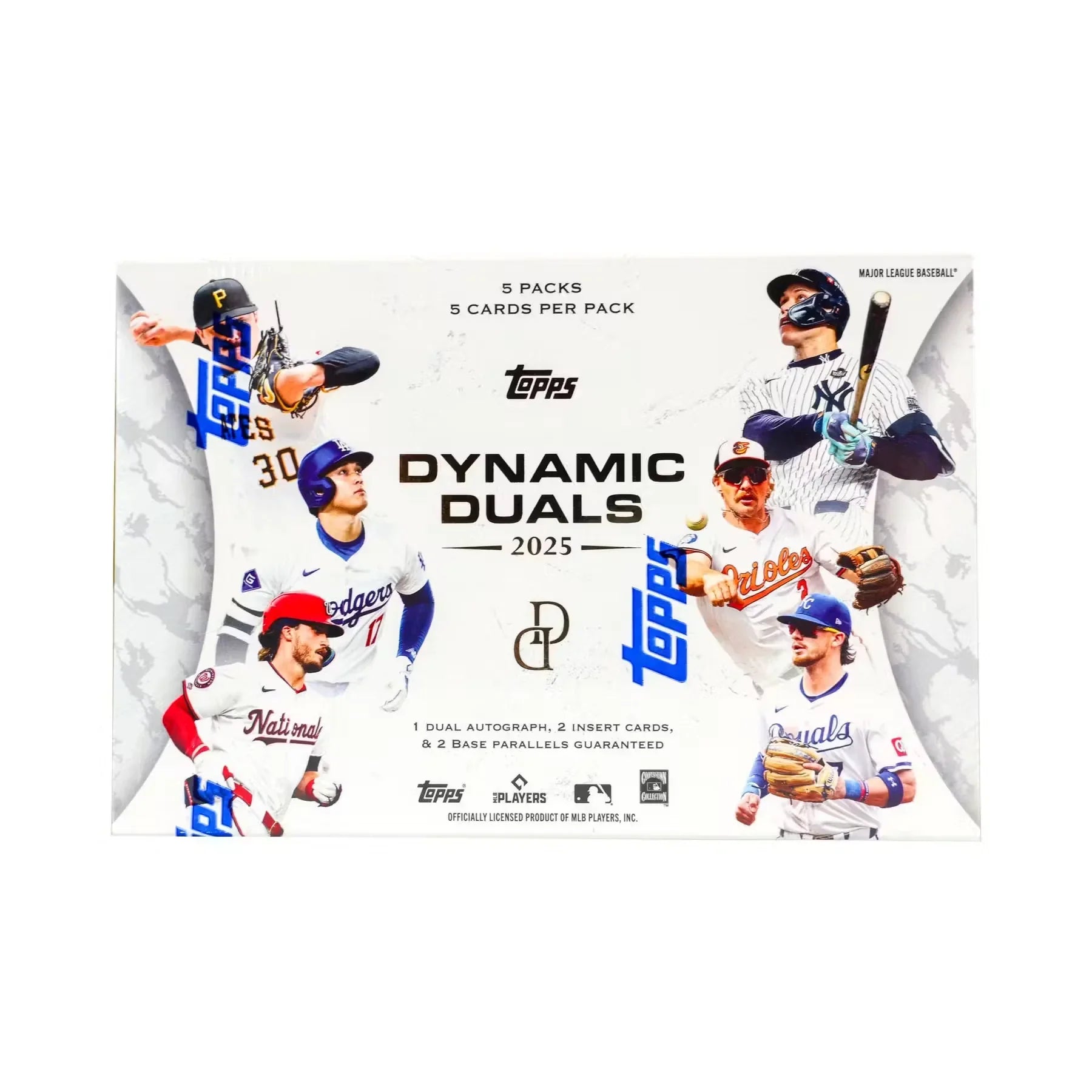 2025 Topps Dynamic Duals Baseball Hobby Box (Ships Sealed Only)