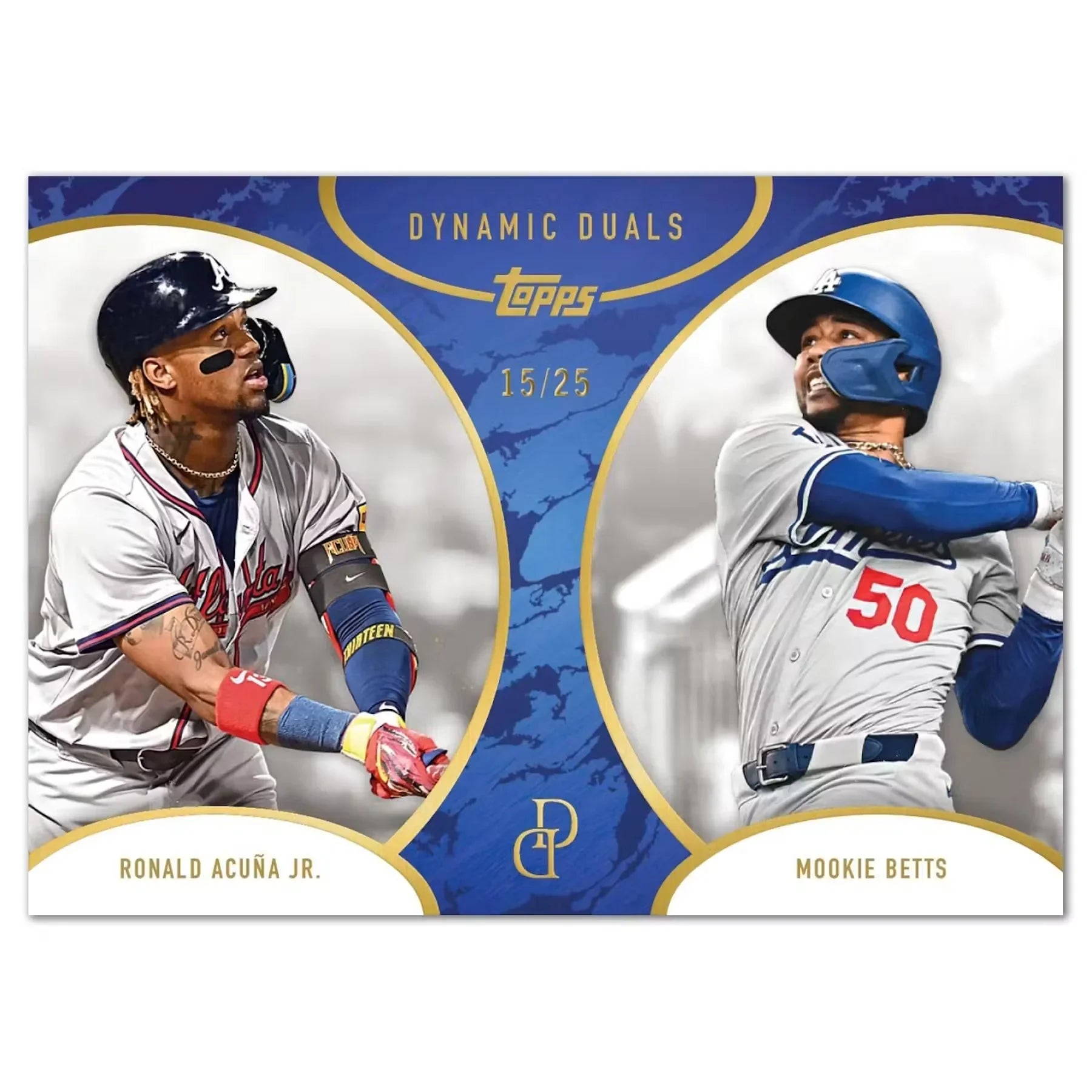 2025 Topps Dynamic Duals Baseball Hobby Box (Ships Sealed Only)