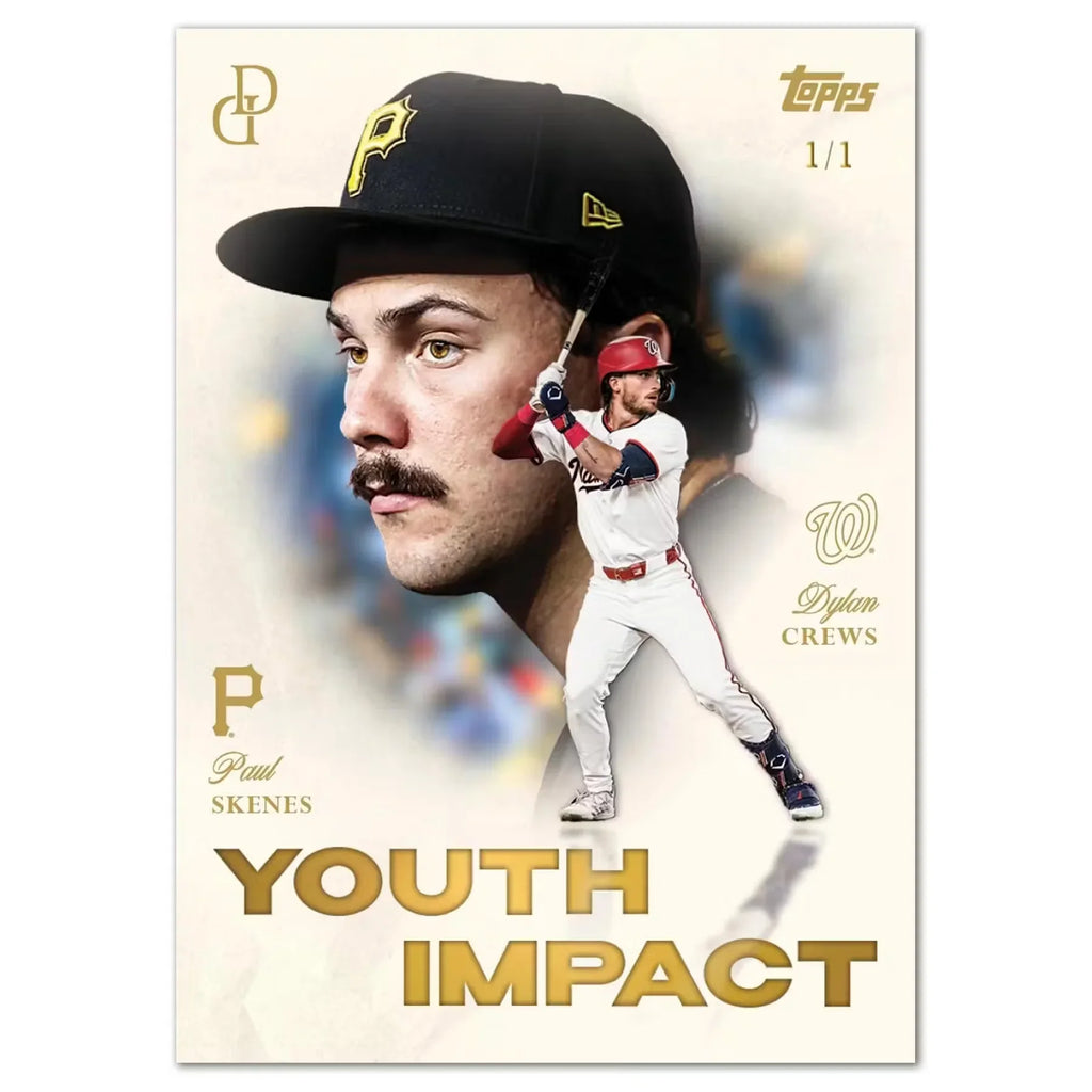 2025 Topps Dynamic Duals Baseball Hobby Box (Ships Sealed Only)