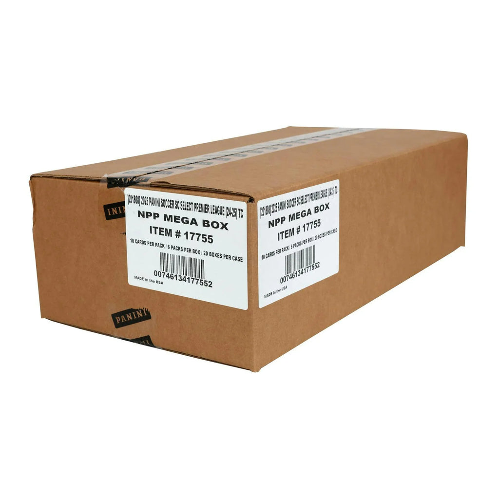 2024 25 Panini Select Premier League EPL Soccer Mega 20 Box Case (Ships Sealed Only)