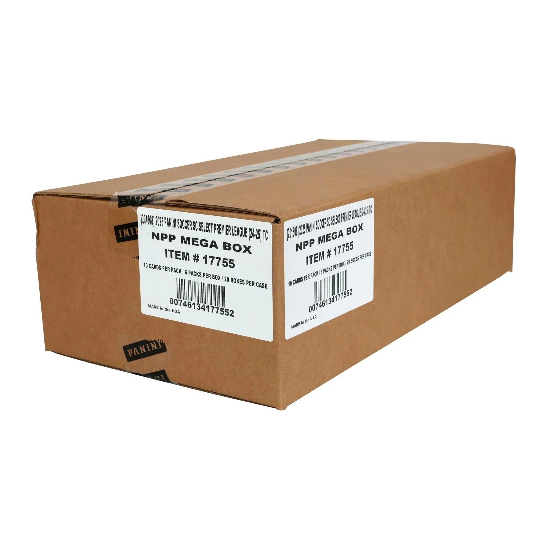 2024 25 Panini Select Premier League EPL Soccer Mega 20 Box Case (Ships Sealed Only)