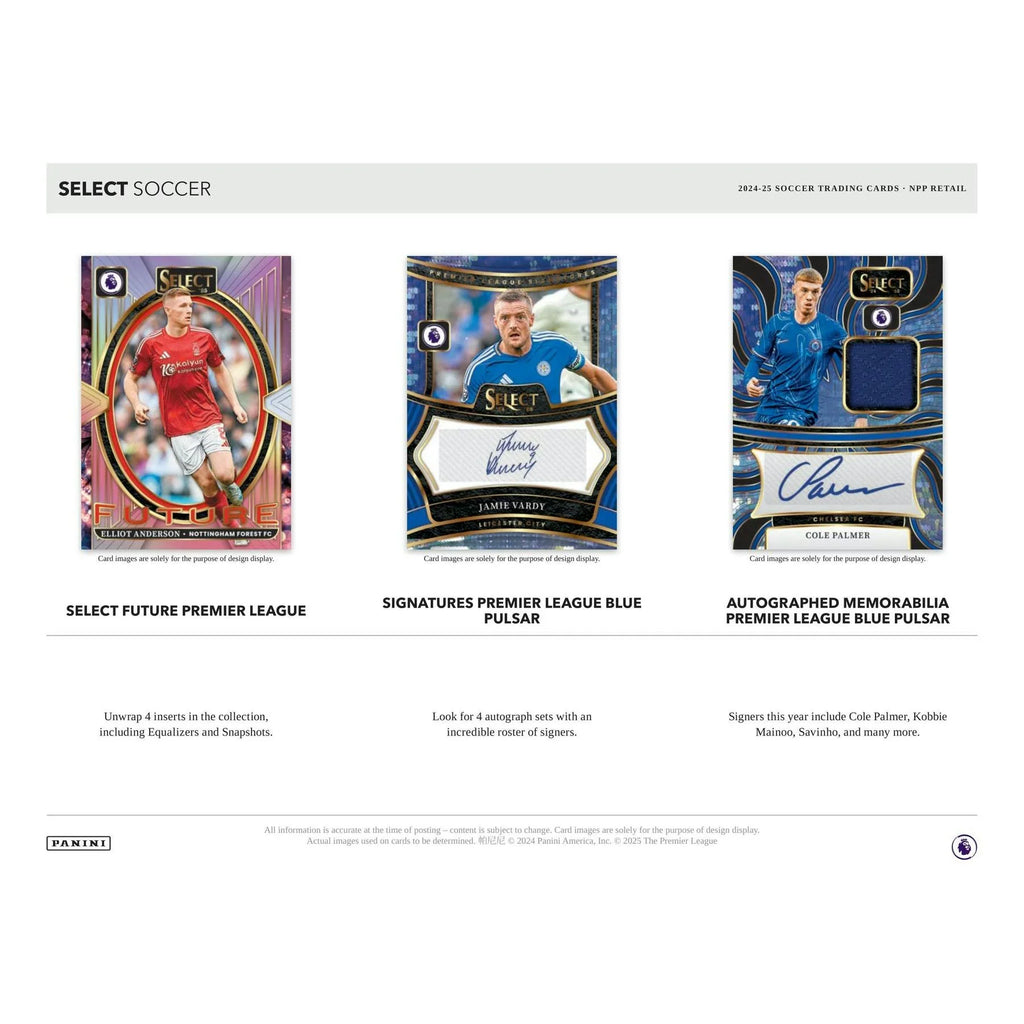 2024 25 Panini Select Premier League EPL Soccer Mega 20 Box Case (Ships Sealed Only)