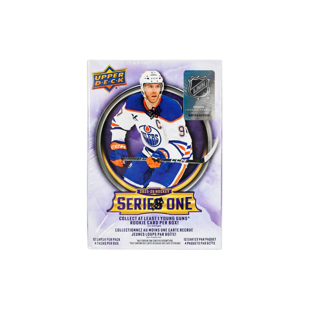 2025 26 Upper Deck Series 1 Hockey Blaster 20 Box Case (Ships Sealed Only)
